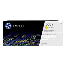 Oryginalny Toner Yellow HP Color LaserJet Enterprise M552 (508X CF362X)