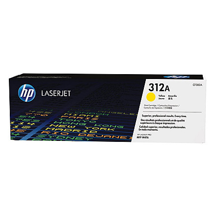Oryginalny Toner Yellow HP Color LaserJet Pro M476 (312A CF382A) - 1