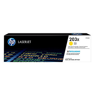 Oryginalny Toner Yellow HP Color LaserJet M254, MFP M280, MFP M281 (203X CF542X)
