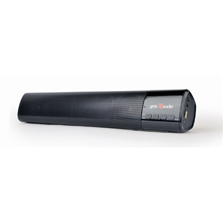 Gembird | Soundbar Bluetooth | SPK-BT-BAR400-01 | 2 x 5 W | Bluetooth | Czarny | Przenośny | Połączenie bezprzewodowe - 3