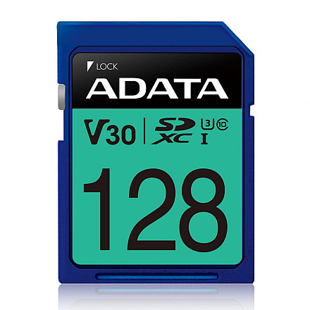 ADATA | Premier Pro | UHS-I | 128 GB | SDXC | Памʼять flash klasy 10 - 2