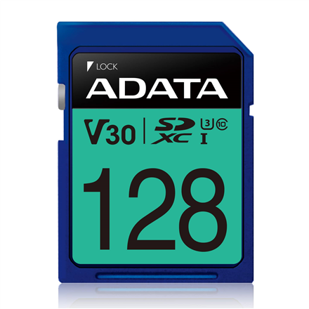 ADATA | Premier Pro | UHS-I | 128 GB | SDXC | Памʼять flash klasy 10 - 1