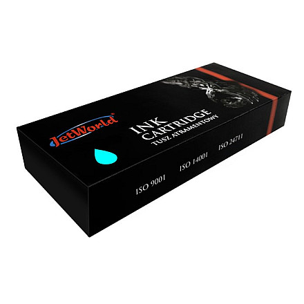 Чорнило JetWorld Cyan EPSON T41F2 замінник C13T41F240 - 1