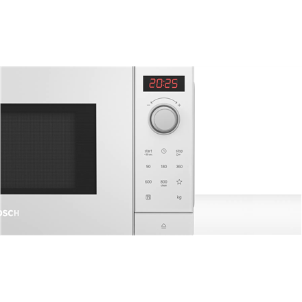 Bosch | FFL023MW0 | Мікрохвильова піч | Окремостояча | 800 W | білий - 2