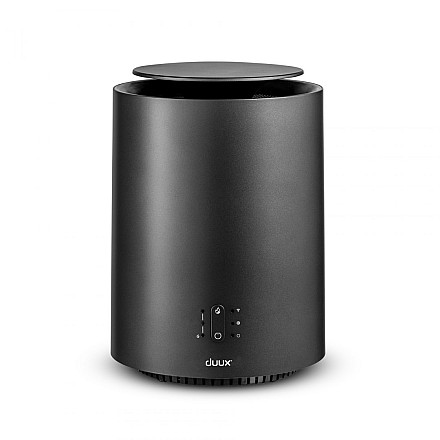 Duux | Threesixty Smart Fan + Heater Gen2 | 1800 W | Liczba poziomów mocy | Odpowiedni do pomieszczeń do m³ | Odpowiedni do pomieszczeń do 30 m² | Pojemność zbiornika wody L | Szary | Wydajność nawilż - 9