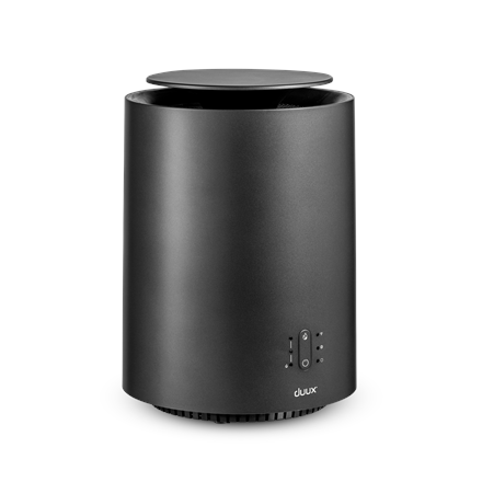 Duux | Threesixty Smart Fan + Heater Gen2 | 1800 W | Liczba poziomów mocy | Odpowiedni do pomieszczeń do m³ | Odpowiedni do pomieszczeń do 30 m² | Pojemność zbiornika wody L | Szary | Wydajność nawilż - 2