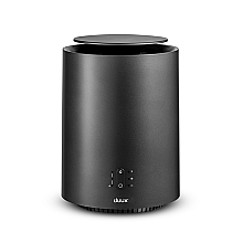 Duux | Threesixty Smart Fan + Heater Gen2 | 1800 W | Liczba poziomów mocy | Odpowiedni do pomieszczeń do m³ | Odpowiedni do pomieszczeń do 30 m² | Pojemność zbiornika wody L | Szary | Wydajność nawilż