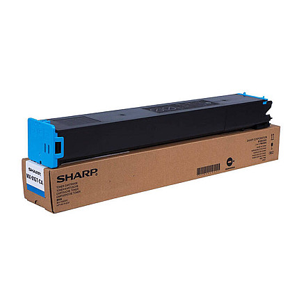 Oryginalny Toner Cyan Sharp MX2630, MX3050, MX3060 (MX61GTCA, MX-61GTCA, MX-61GT-CA) - 1