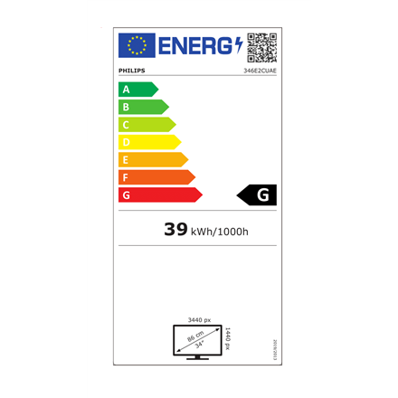 Philips 346E2CUAE 34 