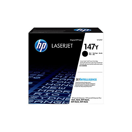 Оригінальний тонер чорний HP LaserJet Enterprise M611, M612, MFP M634, MFP M635, MFP M636 (147Y W1470Y) - 1