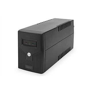 Digitus | Line-Interactive UPS | Line-Interactive UPS DN-170063, 600VA, 360W, 1x akumulator 12V/7Ah, 2x gniazdo CEE 7/7, 2x RJ-11, 1x USB…