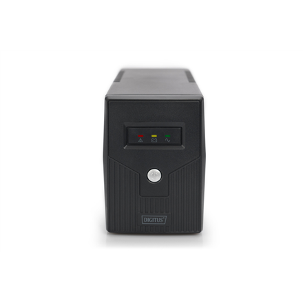 Digitus | Line-Interactive UPS | Line-Interactive UPS DN-170063, 600VA, 360W, 1x akumulator 12V/7Ah, 2x gniazdo CEE 7/7, 2x RJ-11, 1x USB… - 2