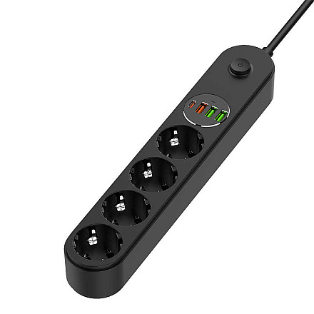 ColorWay Power Socket | CW-CHE44PDB - 1