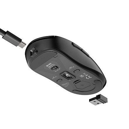 Fury Gaming Mouse | Tanto T4 | Wired/Wireless | 2.4 GHz, Bluetooth, USB | Black - 9