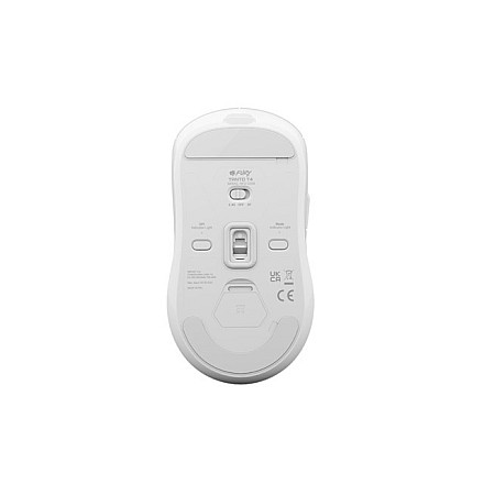 Fury Gaming Mouse | Tanto T4 | Wired/Wireless | 2.4 GHz, Bluetooth, USB | White - 5