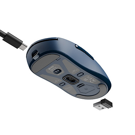 Fury Gaming Mouse | Tanto T4 | Wired/Wireless | 2.4 GHz, Bluetooth, USB | Blue - 5