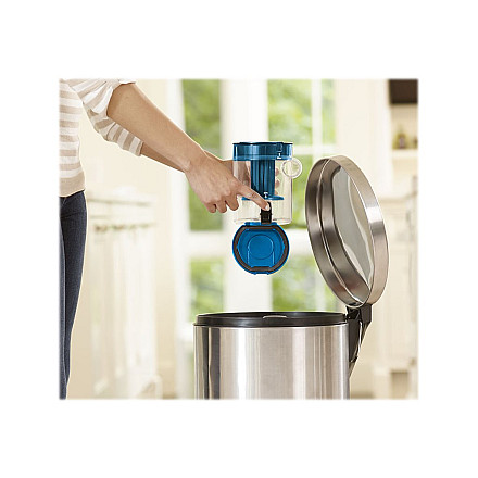 Bissell | Vacuum and steam cleaner | Vac & Steam | Power 1600 W | Steam pressure Not Applicable. Works with Flash Heater Technology bar | Water tank capacity 0.4 L | Blue/Titanium - 12