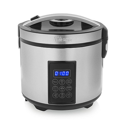 Tristar Digital Rice and Steam Cooker RK-6138 900 W 2.2 L - 2