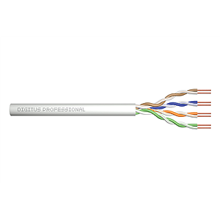 Digitus | CAT 5e | Kabel luzem | Skrętka nieekranowana (UTP) | Szary | 305 m