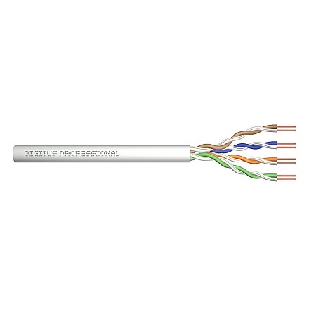 Digitus | CAT 5e | Kabel luzem | Skrętka nieekranowana (UTP) | Szary | 305 m - 2