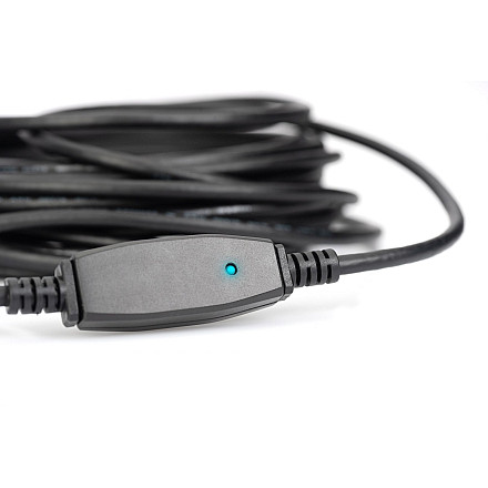 Digitus | Przedłużacz USB | Żeńskie | 9-pinowe USB typu A | Męskie | Czarne | 9-pinowe USB typu A | 10 m - 5
