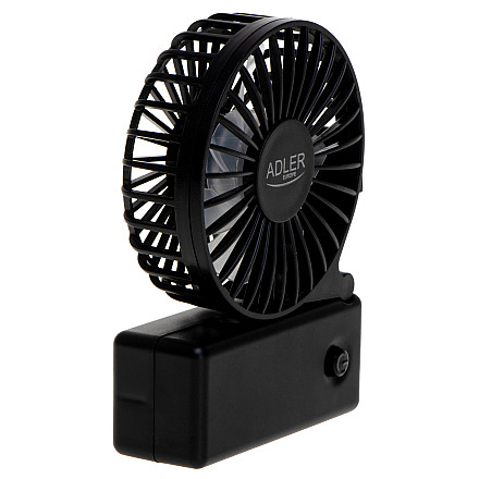 Adler Foldable mini fan AD 7336 Desk fan Black - 3