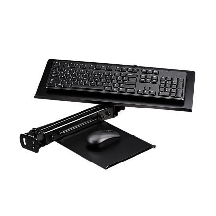 Next Level Racing | Podstawka pod klawiaturę i mysz | Elite Black Edition | Czarna - 2
