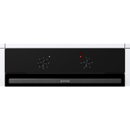 Gorenje Oven | BO6615E01B | 60 L | Electric | EnamelClean | Push pull buttons | Height 59.5 cm | Width 59.5 cm | Stainless steel - 6