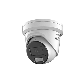 Hikvision AcuSense Strobe Light and Audible Warning Fixed Turret Network Camera