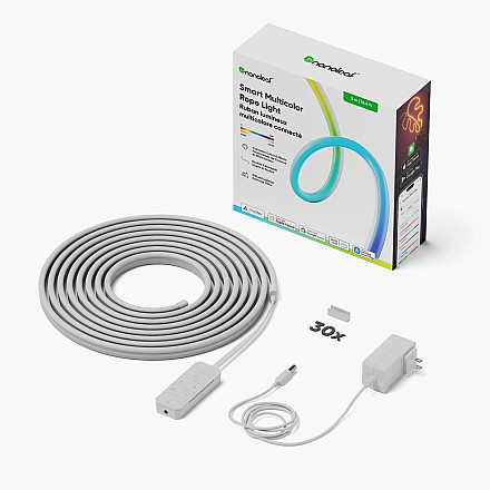 Nanoleaf Smart Multicolour Rope Lightstrip, 5m - 5
