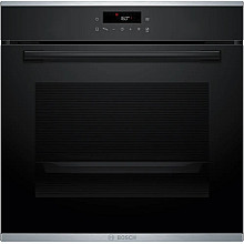 Bosch Oven | HBA272BB3 | 71 L | Electric | Pyrolysis/Hydrolytic | Touch control | Height 59.5 cm | Width 59.4 cm | Black