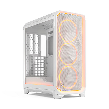 Fractal Design Meshify 3 | Ambience Pro RGB White TG Clear Tint | ATX | Power supply included No - 1