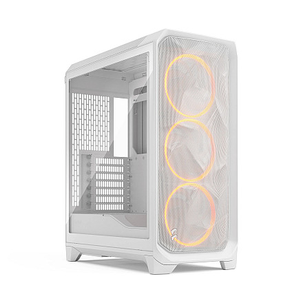Fractal Design Meshify 3 | White RGB TG Clear Tint | Mid-Tower | Power supply included No | ATX - 1