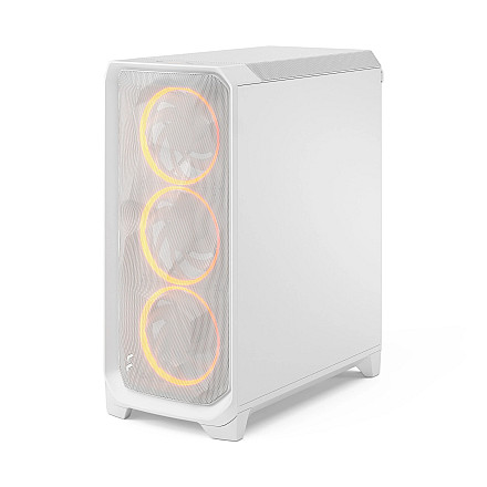 Fractal Design Meshify 3 | White RGB TG Clear Tint | Mid-Tower | Power supply included No | ATX - 4