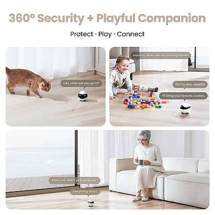Enabot | Companion Робот | EBO AIR 2 | Compact | Maximum Memory Support 256G - 5