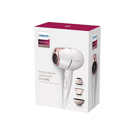 Фен для волосся Philips з з функцією SenseIQ BHD628/00 Prestige 1800 W - 3