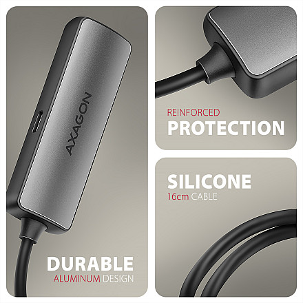 Адаптер AXAGON RVC-HI8KPD USB-C -> HDMI 2.1, 8K/60Hz, 4K/144Hz, HDR10+, PD 100W | AXAGON - 2