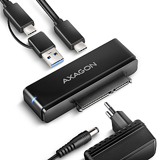 Адаптер AXAGON ADSA-FPX USB-C 10Gbps - SATA 6G 2,5