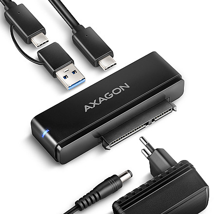 Адаптер AXAGON ADSA-FPX USB-C 10Gbps - SATA 6G 2,5