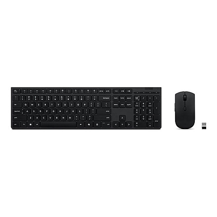 Lenovo Professional Wireless Rechargeable Combo Keyboard and Mouse-Russian/Cyrillic - 1