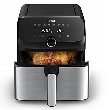 TEFAL Easy Fry Mega Air Fryer | EY855D10 | Power 1700 W | Capacity 7.5 L | Black