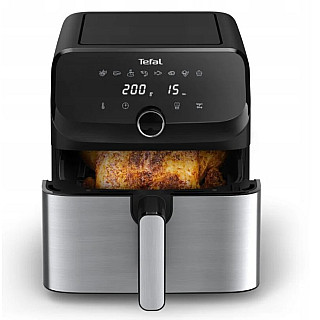 TEFAL Easy Fry Mega Air Fryer | EY855D10 | Power 1700 W | Capacity 7.5 L | Black