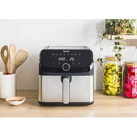 TEFAL Easy Fry Mega Air Fryer | EY855D10 | Power 1700 W | Capacity 7.5 L | Black - 3