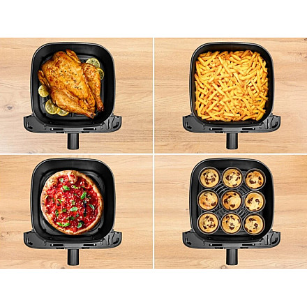 TEFAL Easy Fry Mega Air Fryer | EY855D10 | Power 1700 W | Capacity 7.5 L | Black - 6