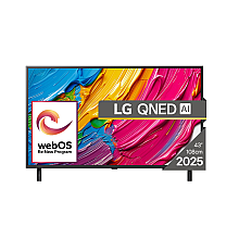 LG 43QNED80A3A | 43 | Smart TV | webOS 25 | UHD | чорний