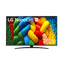 LG 50NANO81A3A | 50 | Smart TV | webOS 25 | UHD | чорний