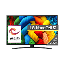 LG 43NANO81A3A | 43 | Smart TV | webOS 25 | UHD