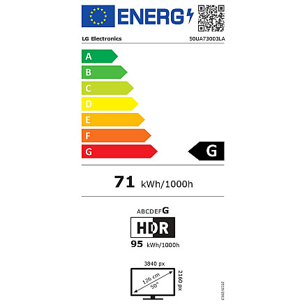 LG 50UA73003LA | 50 | Smart TV | webOS 25 | UHD - 8