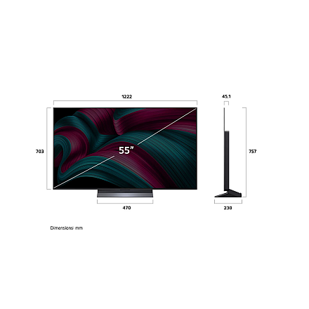 LG OLED55C51LA | 55 | Smart TV | webOS 25 | UHD - 4