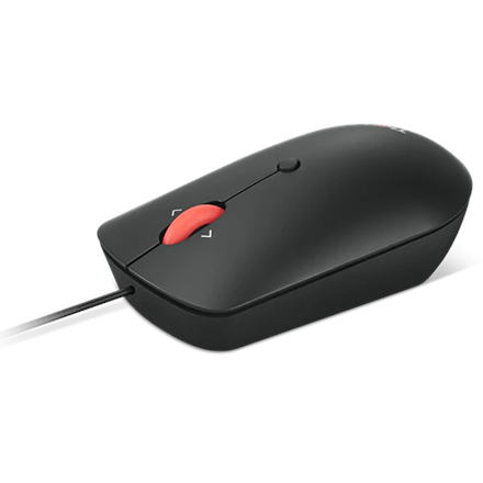 Lenovo | ThinkPad USB-C Wired Compact Mouse | USB-C | Raven black - 4
